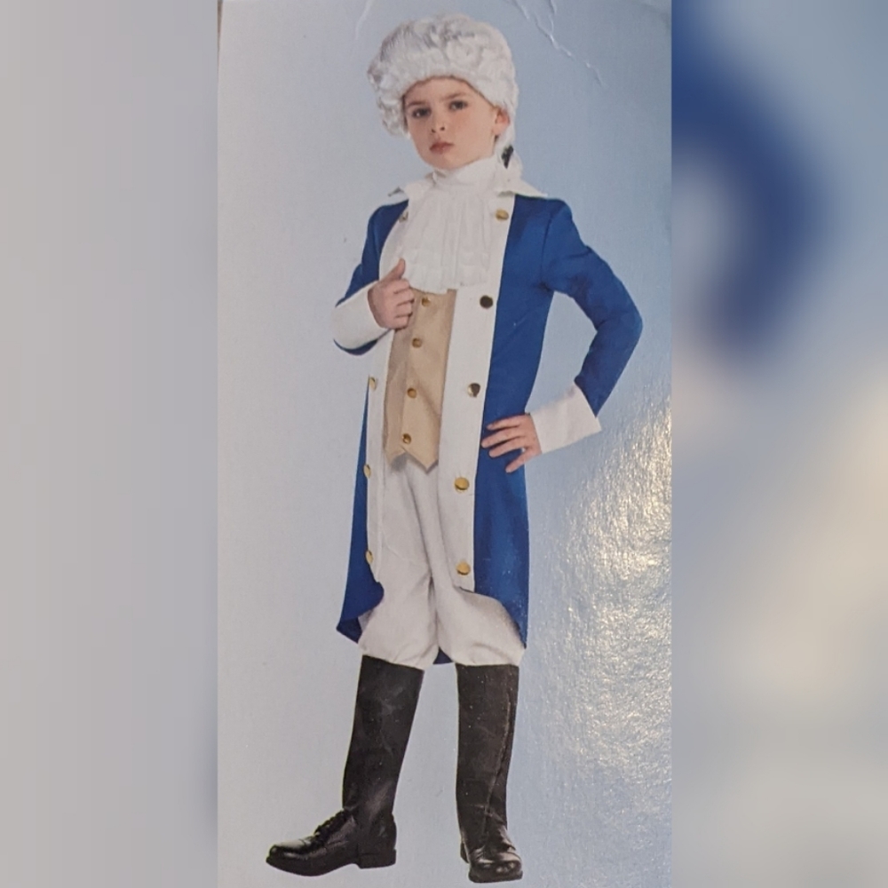 George Washington Costume Size 12/14